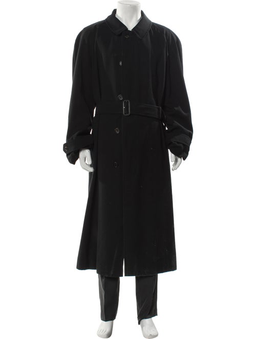 Burberry Nova Check Pattern Trench Coat