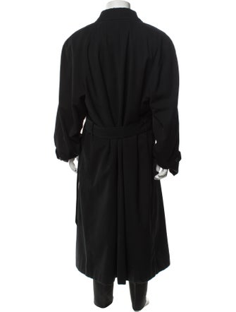 Burberry Nova Check Pattern Trench Coat