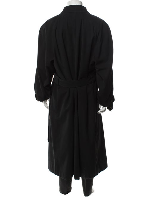 Burberry Nova Check Pattern Trench Coat