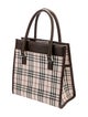 Burberry Nova Check Top Handle Bag