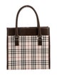 Burberry Nova Check Top Handle Bag