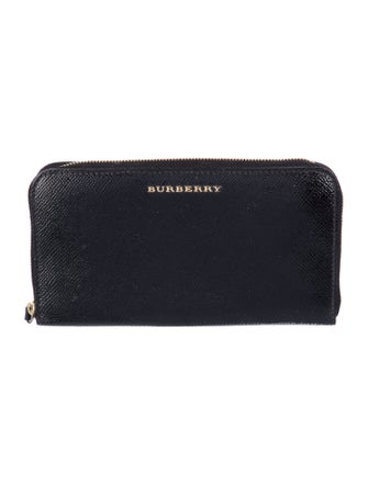Burberry Patent Leather Continental Wallet