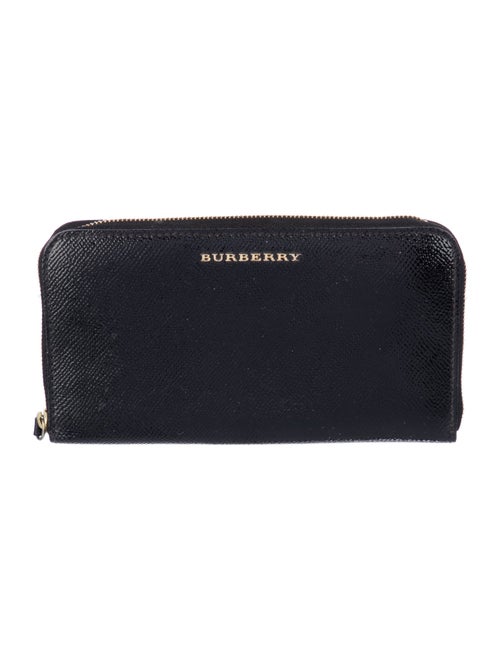Burberry Patent Leather Continental Wallet
