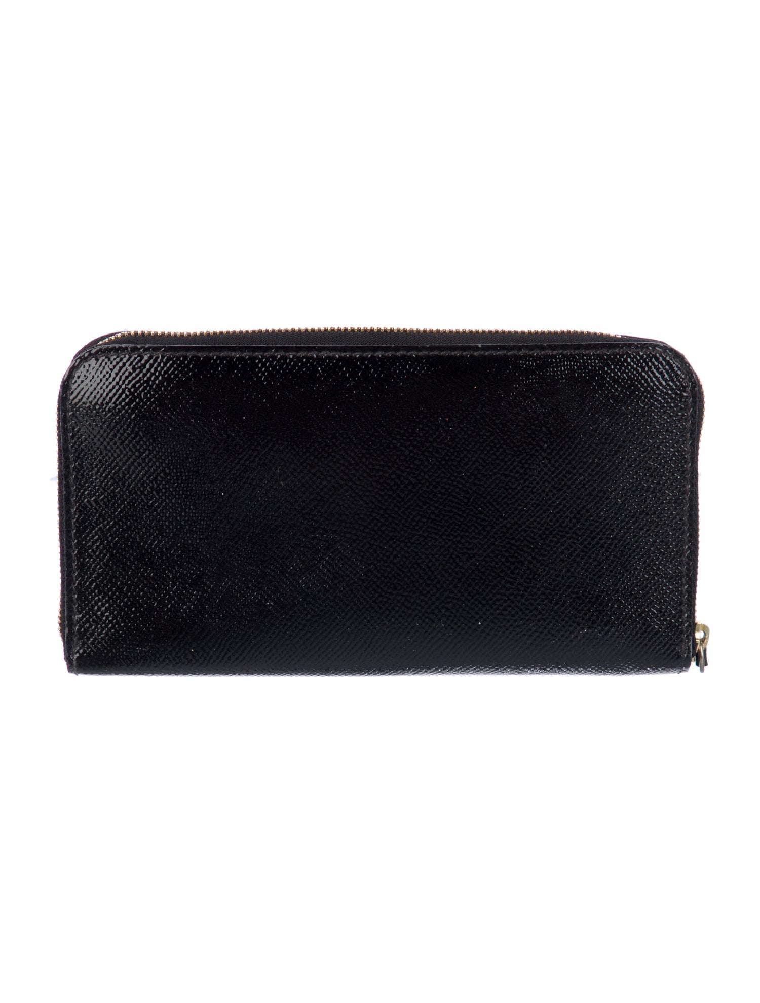 Burberry Patent Leather Continental Wallet