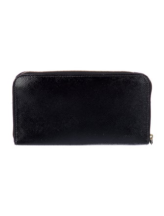 Burberry Patent Leather Continental Wallet