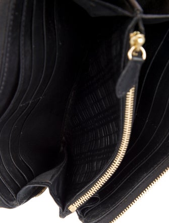 Burberry Patent Leather Continental Wallet