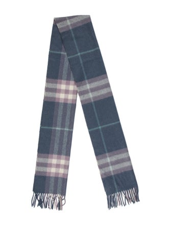 Burberry Cashmere Striped Scarf
