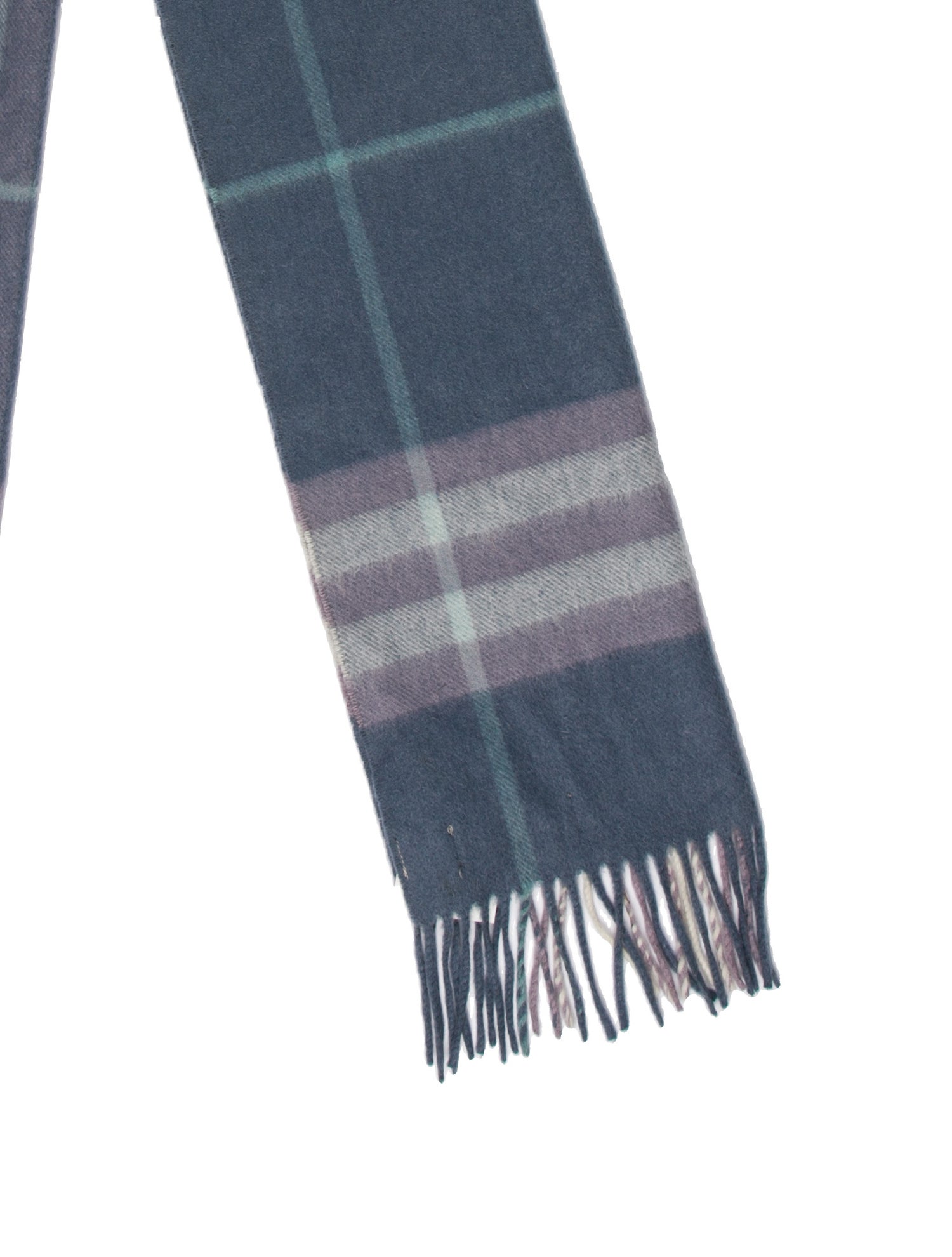 Burberry Cashmere Striped Scarf