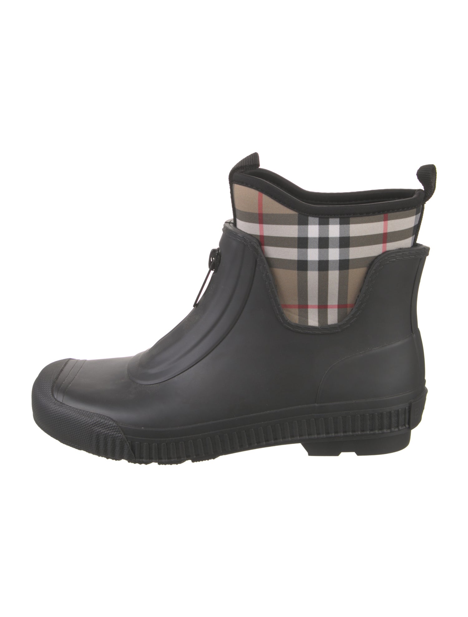 Burberry Vintage Check Rubber Rain Boots