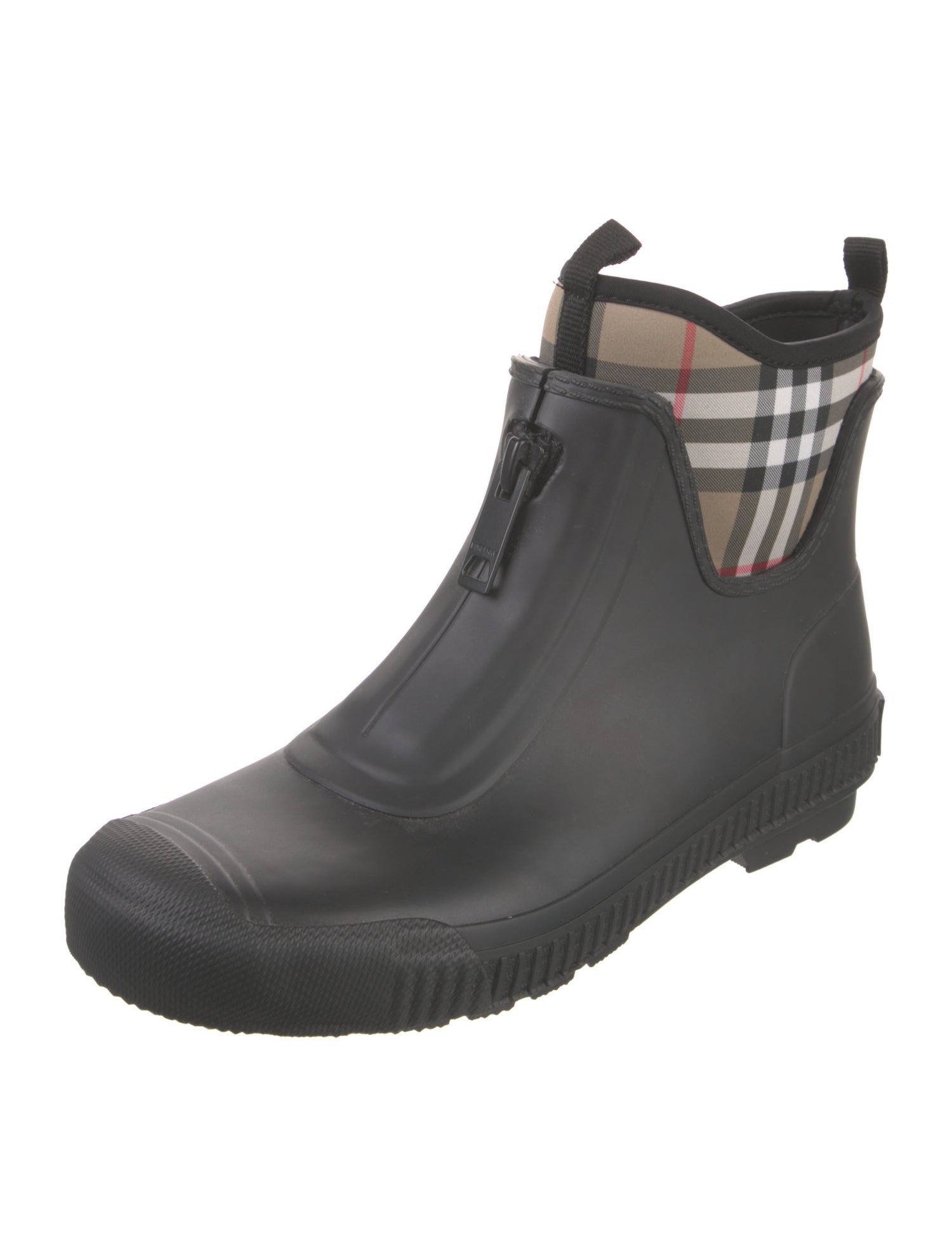 Burberry Vintage Check Rubber Rain Boots
