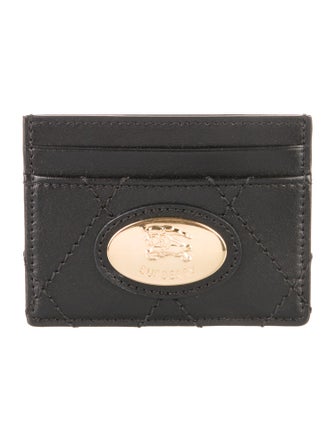 Burberry Calf Leather Printed Wallet