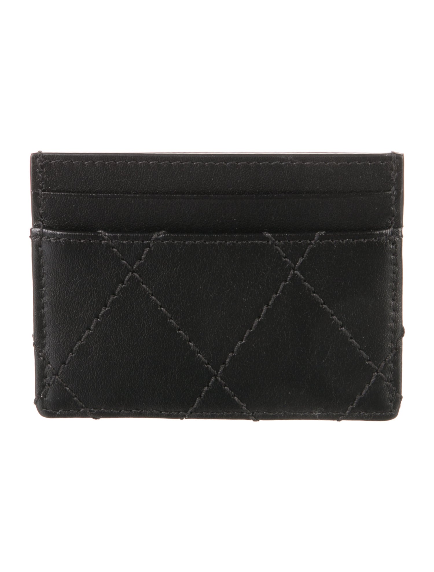 Burberry Calf Leather Printed Wallet