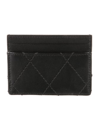 Burberry Calf Leather Printed Wallet