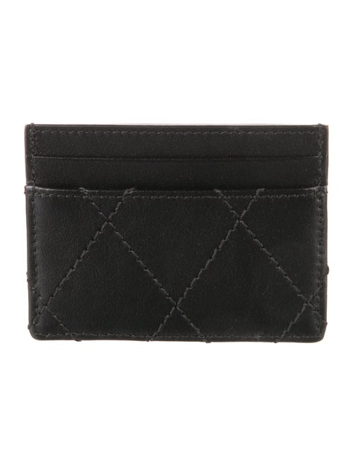 Burberry Calf Leather Printed Wallet
