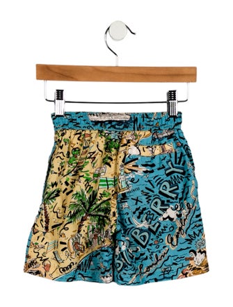 Burberry Boys' Graphic Swim Shorts