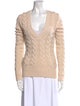 Burberry Cashmere V-Neck Sweater