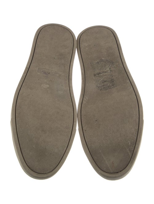 Burberry Suede Printed Sneakers