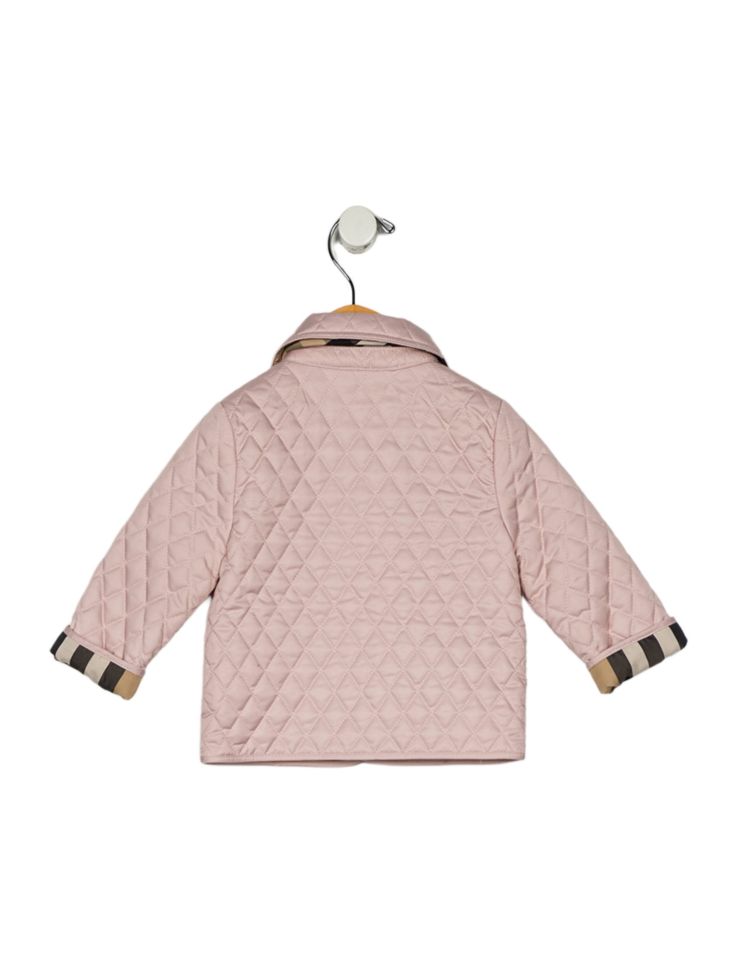 Burberry infant girls' pink jacket