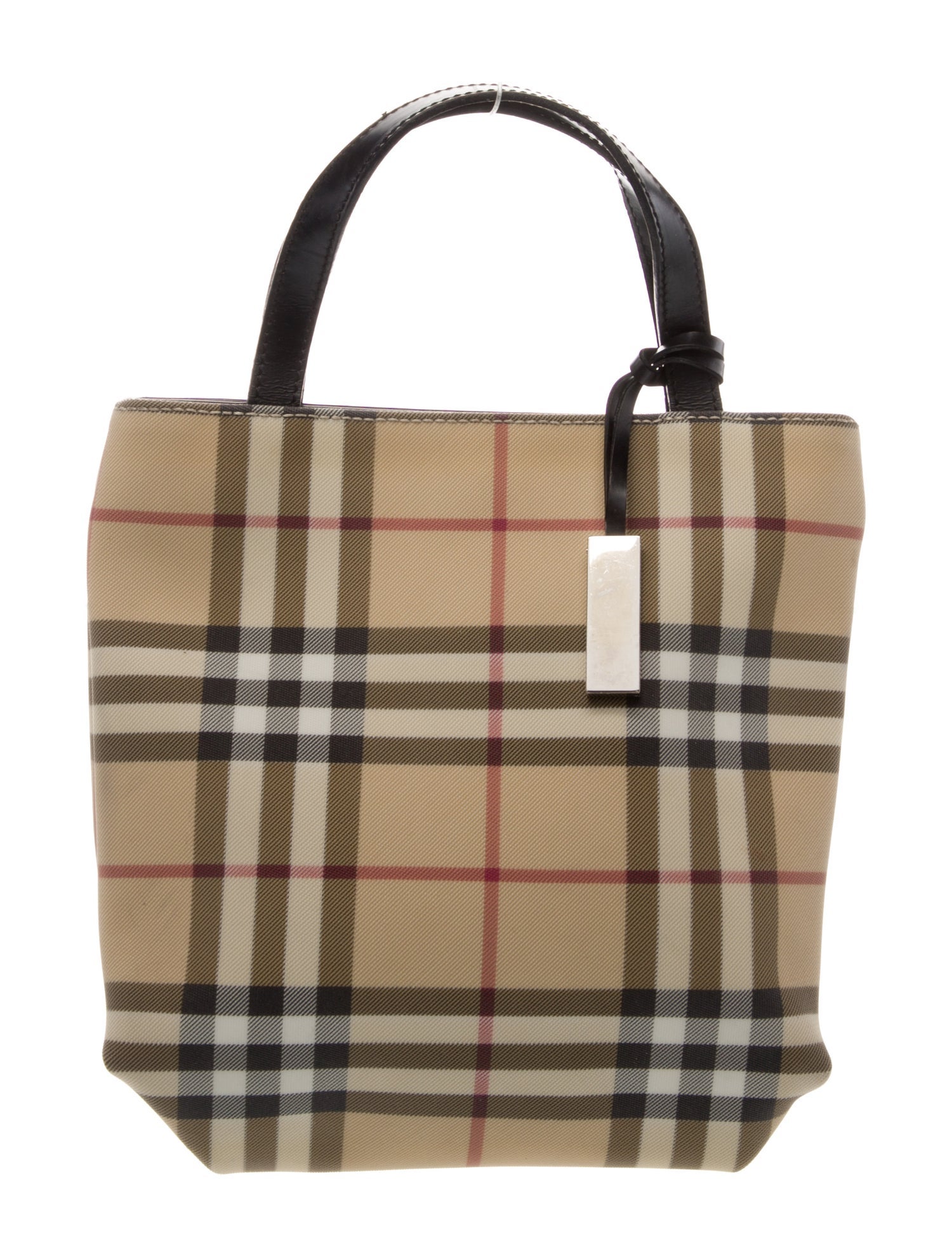 Burberry Nova Check Top Handle Bag