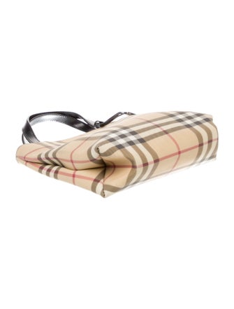 Burberry Nova Check Top Handle Bag