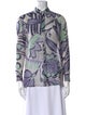 Burberry Silk Printed Blouse