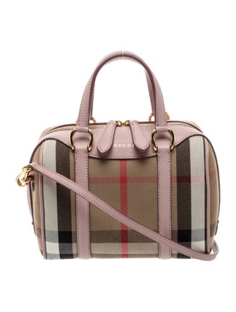 Burberry House Check Top Handle Bag