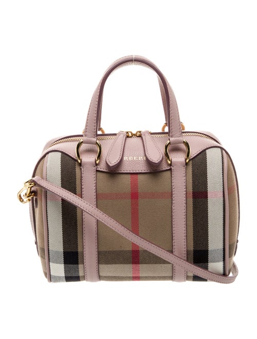 Burberry House Check Top Handle Bag