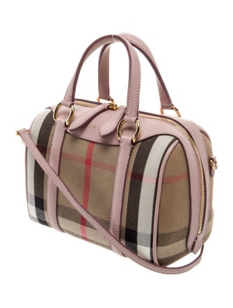 Burberry House Check Top Handle Bag