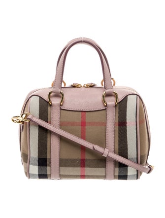 Burberry House Check Top Handle Bag