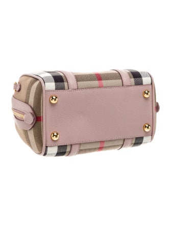 Burberry House Check Top Handle Bag