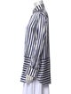 Burberry Silk Striped Tunic