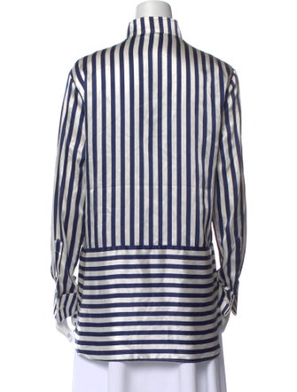 Burberry Silk Striped Tunic