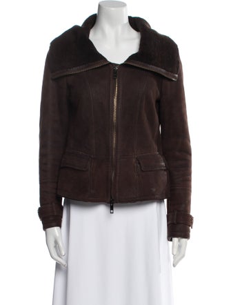 Burberry Shearling Fur Coat