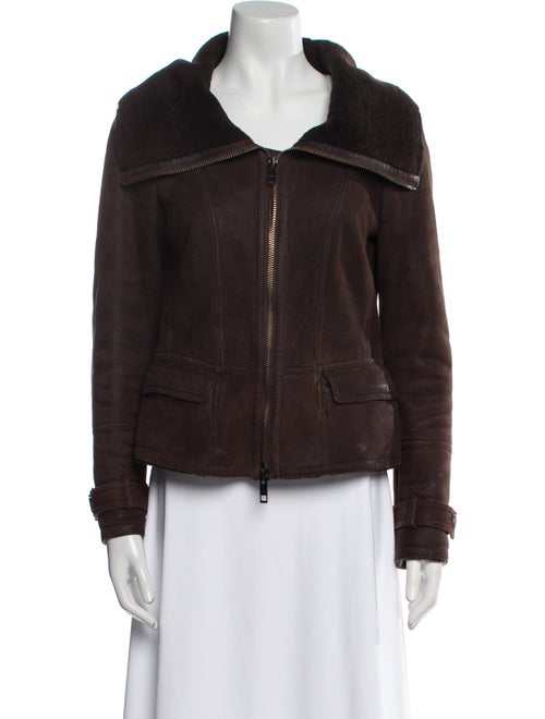 Burberry Shearling Fur Coat