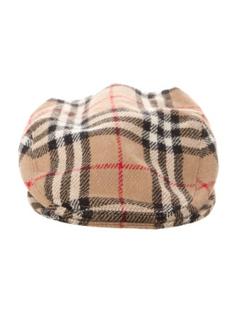 Burberry Wool Newspaper Cap