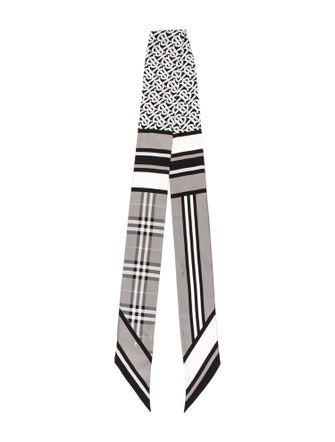 Burberry Silk Striped Scarf