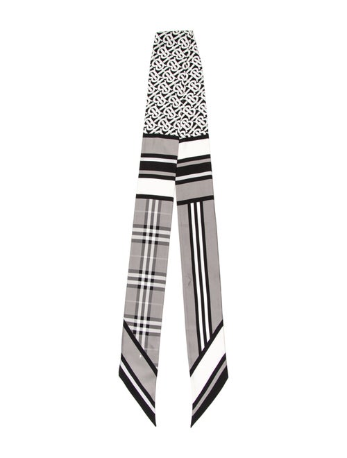 Burberry Silk Striped Scarf