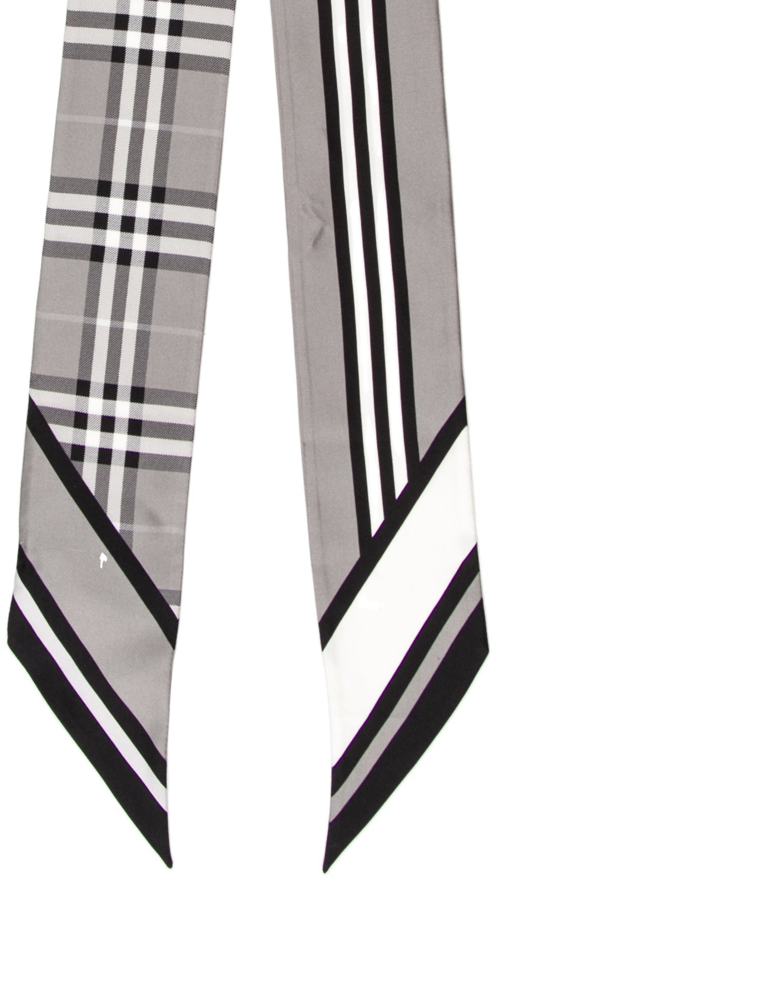 Burberry Silk Striped Scarf