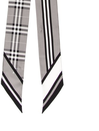 Burberry Silk Striped Scarf