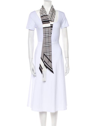 Burberry Silk Striped Scarf