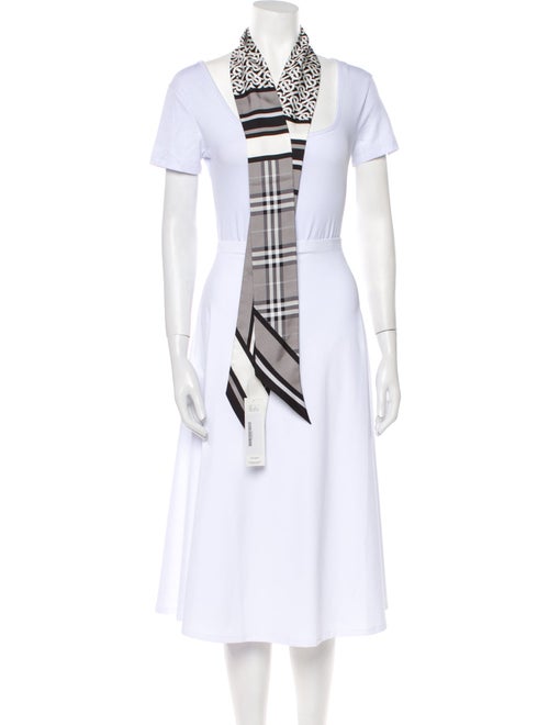 Burberry Silk Striped Scarf