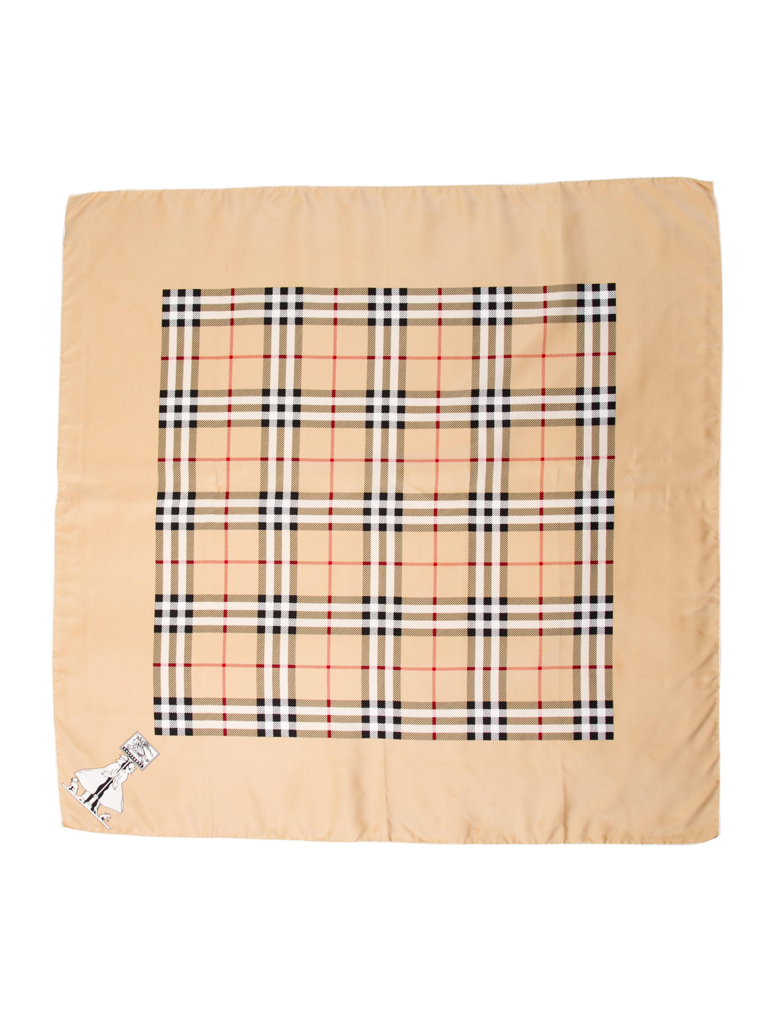 Burberry's Silk Vintage Check Scarf