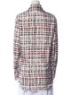 Burberry Silk Plaid Print Tunic