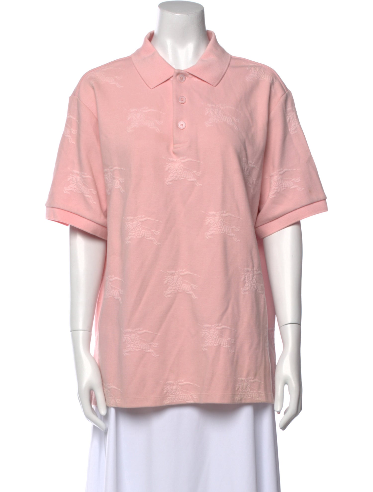 Burberry Collar Short Sleeve Polo Shirt