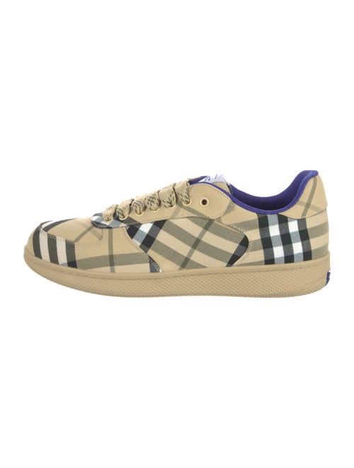 Burberry Canvas Printed Sneakers