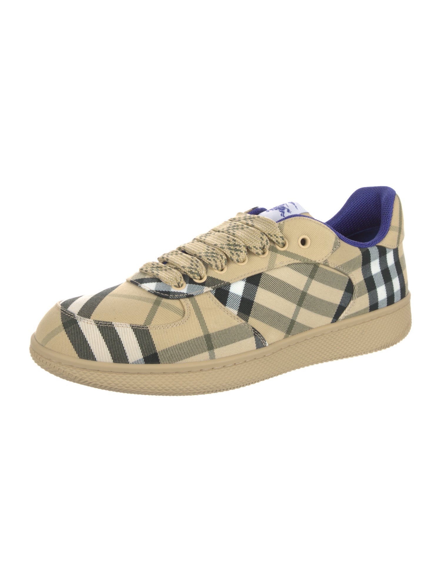Burberry Canvas Printed Sneakers