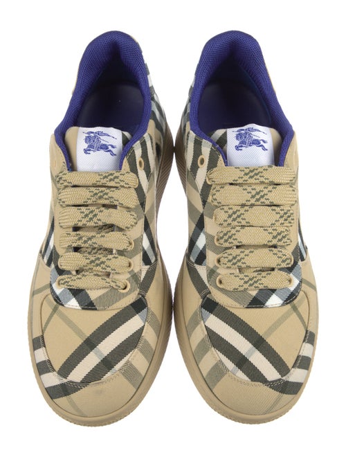 Burberry Canvas Printed Sneakers