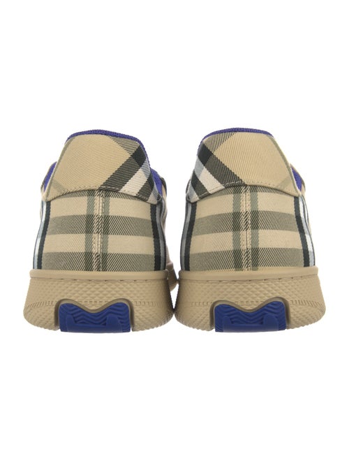 Burberry Canvas Printed Sneakers