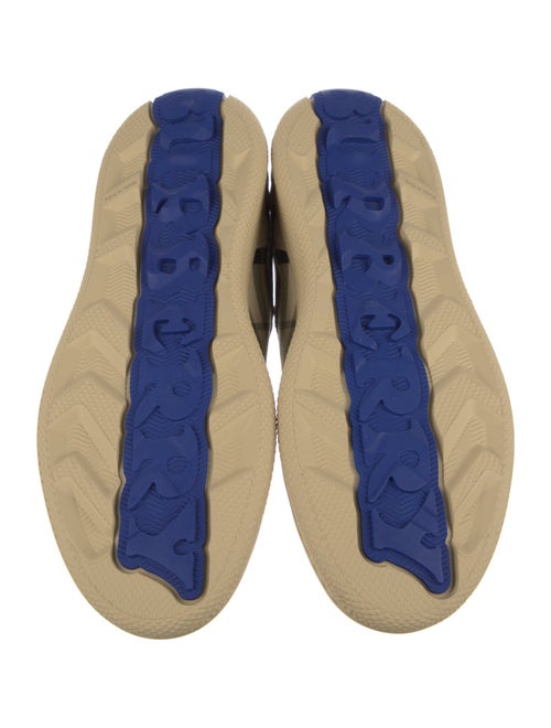 Burberry Canvas Printed Sneakers