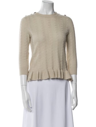 Burberry Cashmere Crew Neck Sweater
